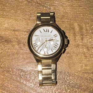 Michael Kors Gold Chronograph Watch